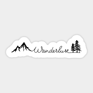 Wanderlust Sticker